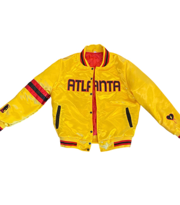 Atlanta Satin Bomber Jacket